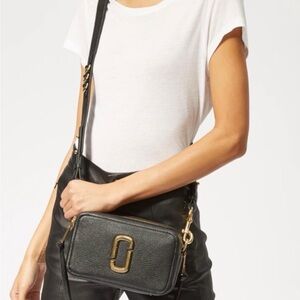 Marc Jacobs SoftShot 21 Leather Crossbody Bag